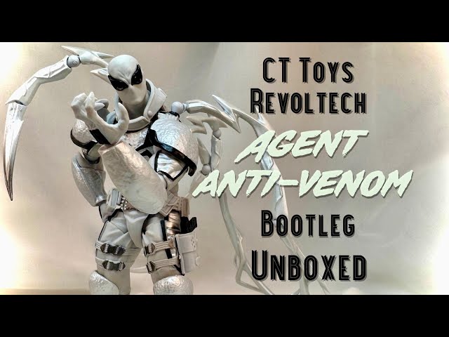 Agent Anti-Venom | CT Toys Bootleg Action Figure Unboxing Review & Comparisons