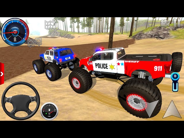 Juegos De Carros - Police cars Driving Xtreme Off-Road #1 - Offroad Outlaws Android / IOS Gameplays