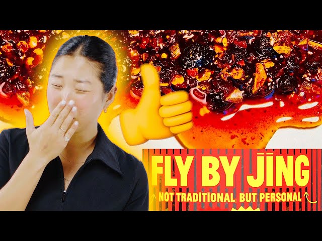 Putting Fly By Jing Chili Sauce on Everything