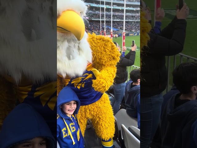 Rick appears before 3/4 time | AFL Round 18 2023: West Coast Eagles v Richmond Tigers