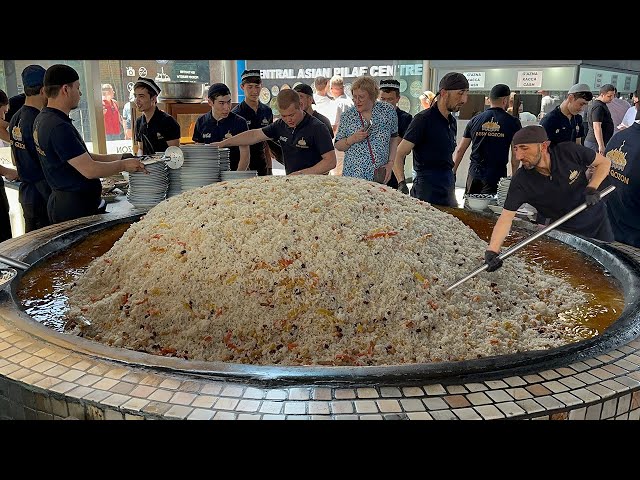 THE MOST GIANT PILAF | 3000 kg wedding pilaf | STREET FOOD