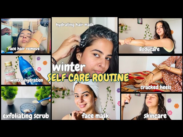 WINTER Selfcare Routine ❄️💙 | Bodycare, Haircare & Skincare at home ✨