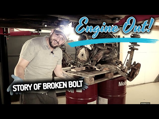 Guide: Dealing with a broken bolt when replacing a gearbox  - BMW E46 330Ci  - FIRST CAR FLIP EP 2