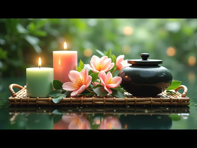 Relaxing Music with Water Sounds 🎧 Gentle Sounds of Water ☘️ Relieves Stress and Anxiety