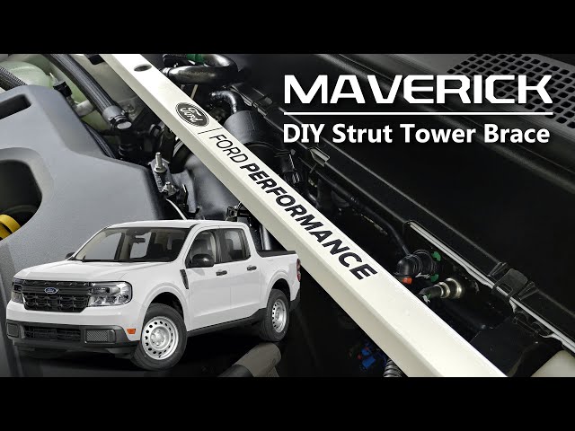 Strut Bar | Making a Custom DIY Strut Tower Brace for My Ford Maverick