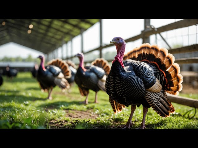 Raising Turkey for Meat, Making Delicious Dishes, and Earning Huge Profits in Just 1 Month