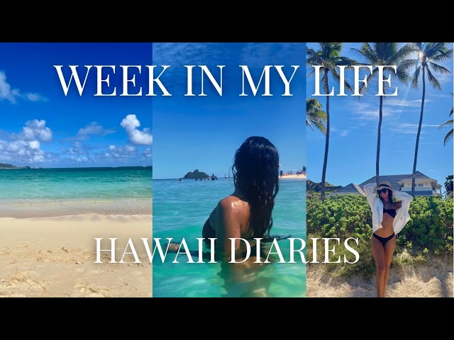 week in my life | good eats in north shore + billabong pro surf 🏄🏽‍♀️🍍