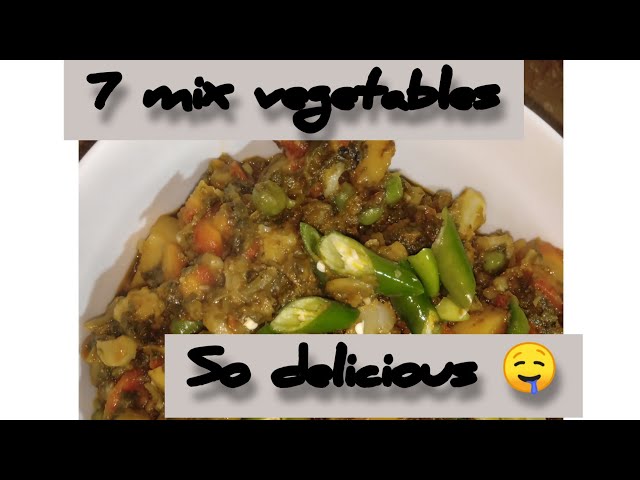 mix vegetable recipe pakistani || mix vegetables for weight loss