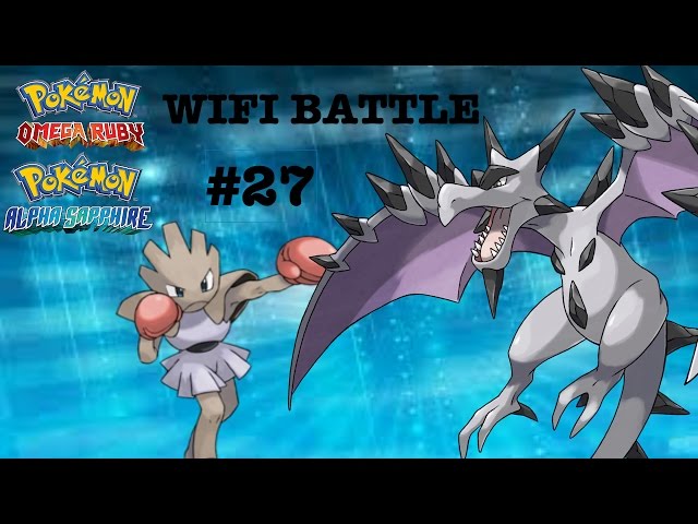 Pokemon ORAS Wifi Battle #27 vs Jonah: Mega Aerodactyl in the Skies!