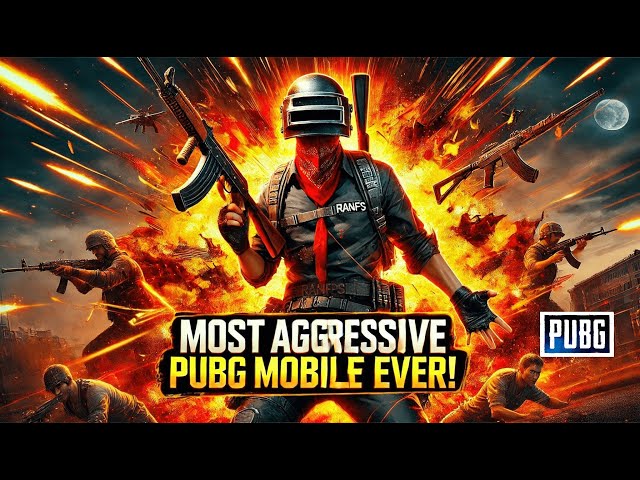 💥 MOST AGGRESSIVE PUBG MOBILE GAMEPLAY EVER! | RANFPS 💣🔥