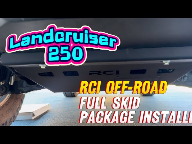 Landcruiser 250 - RCI Off-road Full Skid package Install