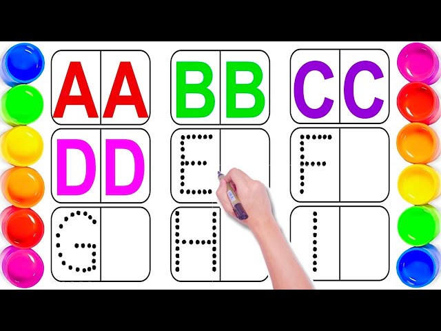 ABCD | A to Z Alphabets | ABC Song | Phonics Song | Nursery Rhymes for kids | English varnmala