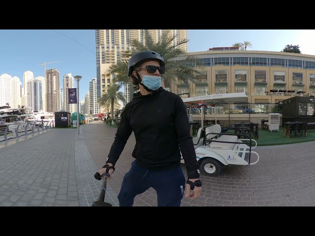 Onewheel in Dubai Marina