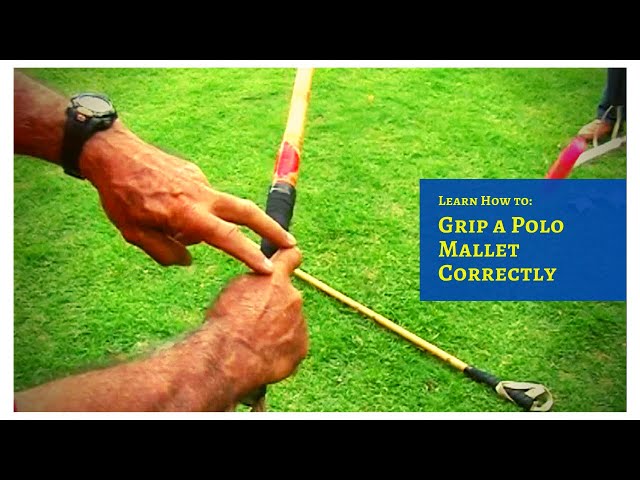 How to Hold a Polo Mallet Correctly... & the Basic Polo Swing Technique