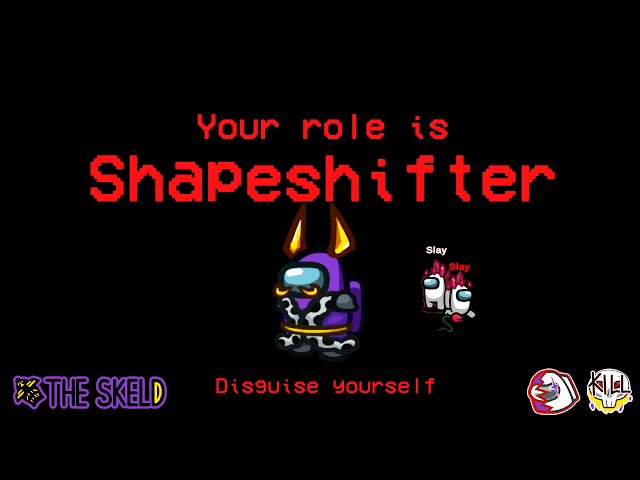 White Killed White... Among Us Shapeshifter Gameplay on The Skeld