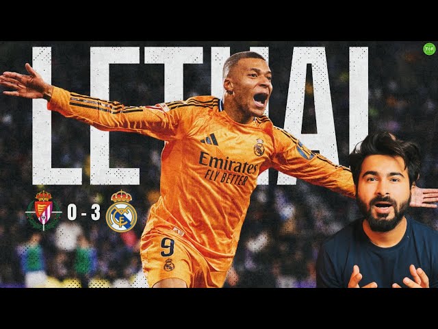 Why Mbappe is UNSTOPPABLE Right Now? | Madrid 3-0 Valladolid