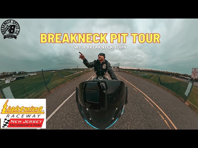 Breakneck Pit Tour (Lightning Raceway) New Jersey Motorsport Park