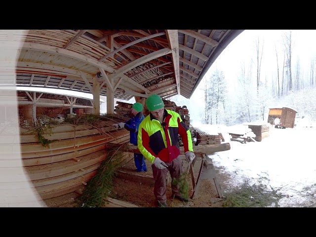 Herstellung eines Zaunrings 360° | Holzhandwerk revisited