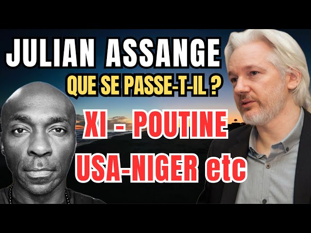 LE CAS JULIAN ASSANGE - NIGER vs USA- XI ET POUTINE etc...QUE SE PASSE-T-IL SUR NOTRE JOLIE PLANÈTE?