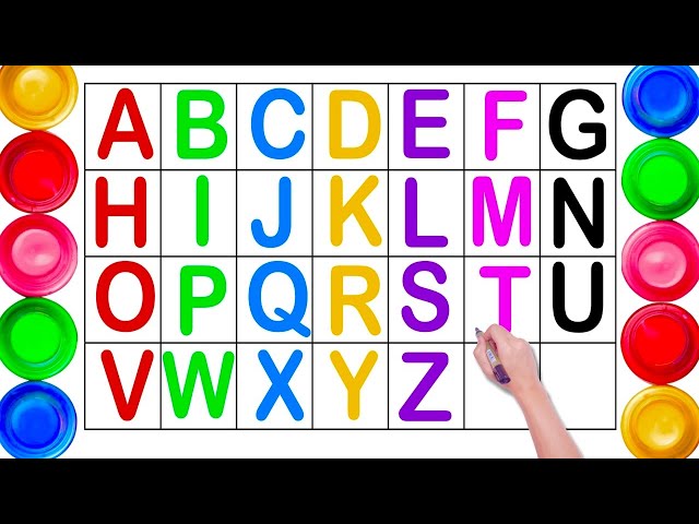 Learn ABCD, A to Z , Alphabets, English Words, One Two Three, 12345 counting, Numbers song, Ginti