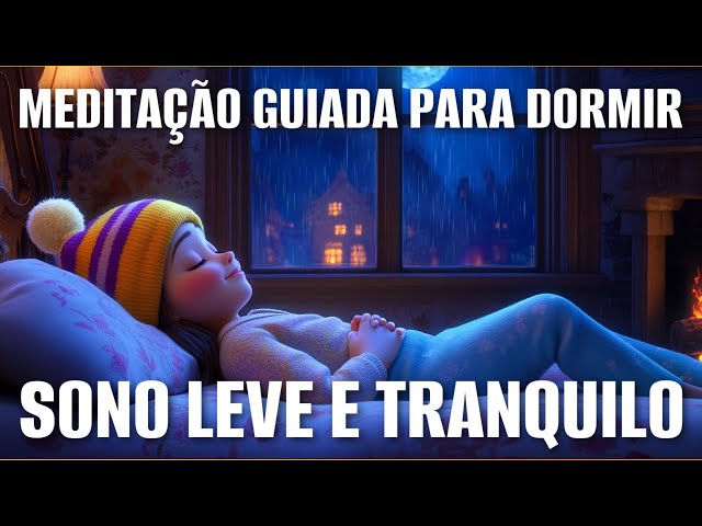 MEDITAÇÃO PARA DORMIR: SONO LEVE E TRANQUILO