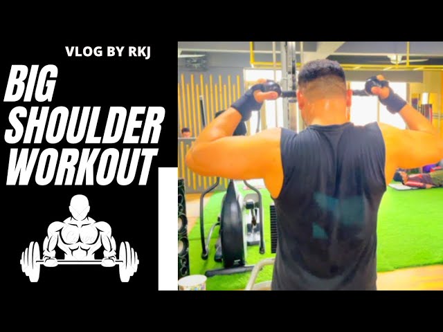 8 FATEST EFFECTIVE BIG SHOULDER WORKOUT | | VLOG BY RKJ