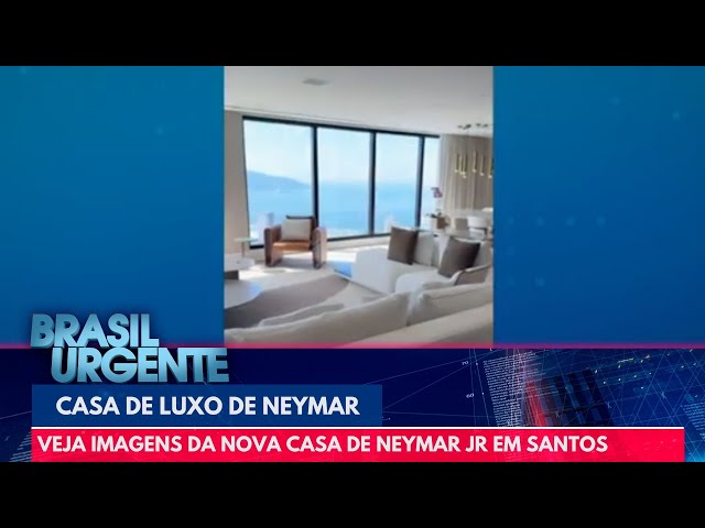 Veja imagens da nova casa de Neymar Jr, em Santos | Brasil Urgente