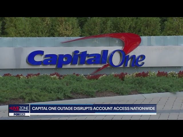 Capital One banking outage