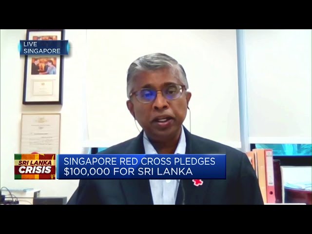 Sri Lanka's medical situation is 'quite dire,' says Singapore Red Cross