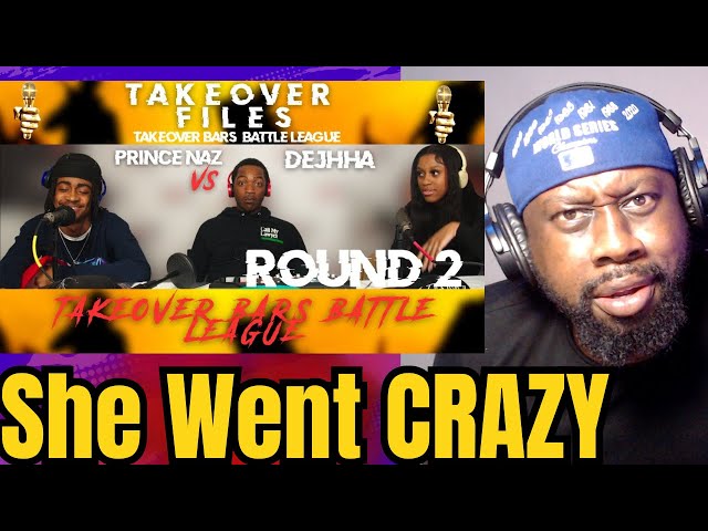 Dejhha vs Prince Naz Round 2 Takeover Bars Battle League | REACTION