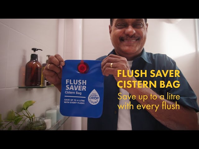 How to Install a Flush Saver Cistern Bag