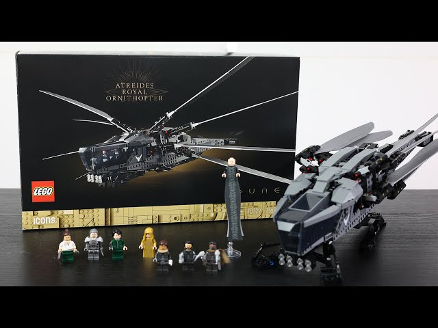 FIRST LOOK: LEGO Dune Atreides Royal Ornithopter 10327 (EARLY-REVIEW)