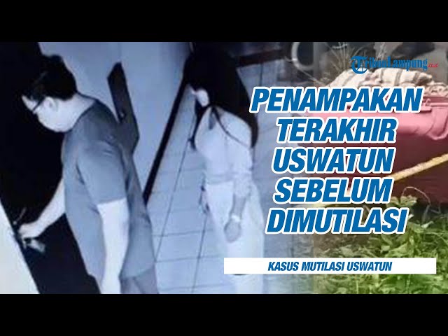 Penampakan Terakhir Uswatun di Hotel sebelum Dimutilasi Antok dan Berakhir di Koper Merah