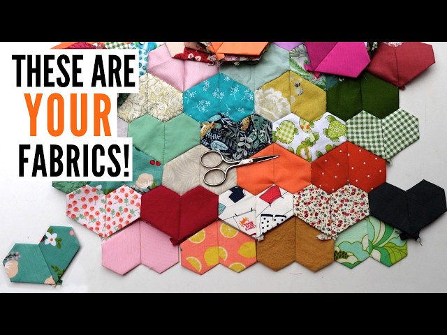 Scrappy Paper Piecing with YOUR Fabrics!