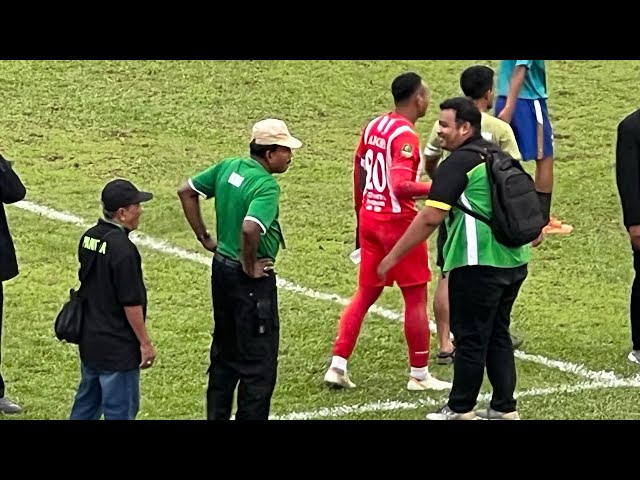 SUASANA AFTER MATCH PSMS MEDAN VS SRIWIJAYA PLAYOFF ADA WAK KING RUPANYA