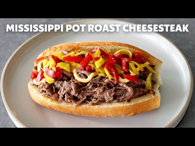 Mississippi Pot Roast Cheesesteak | Super Bowl Special | Food Wishes