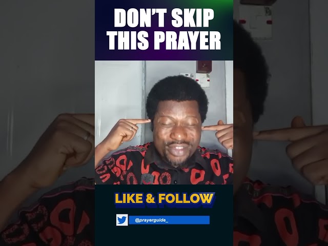 Don't Skip This Prayer, Type Amen #prayer #shorts