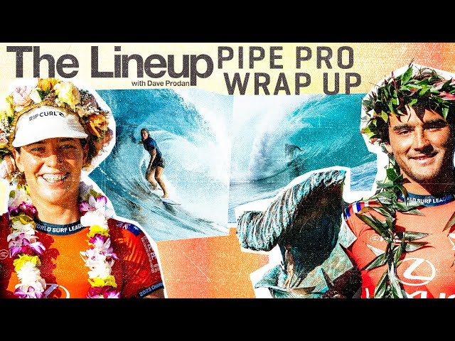 Pipe Recap: Mamiya Back-to-Back, Wright’s 2nd Pipe Win, Plus Vissla CT Shaper Rankings | The Lineup