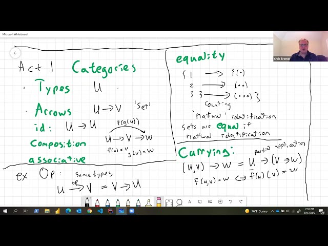 Christopher Bremer, "Types and Categories the 'Easy' Way"