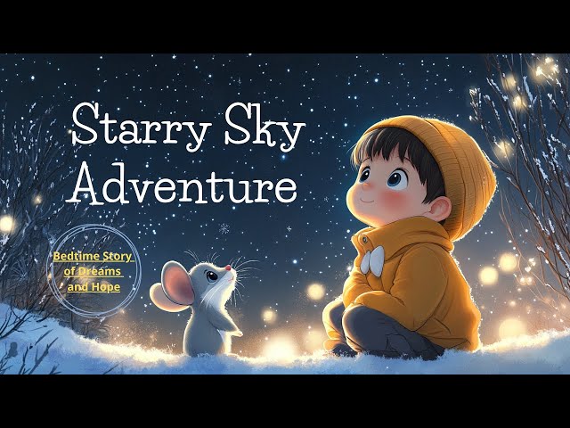 Starry Sky Adventure - A Bedtime Story of Dreams and Hope⭐️SleepStory&RelaxationMusic♪♫🎶♪⭐️✨