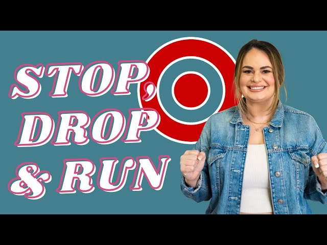 Stop, Drop & Run To Target Dollar Spot! | 2025 Cricut Blanks + Craft Inspo From Target $$$ Spot