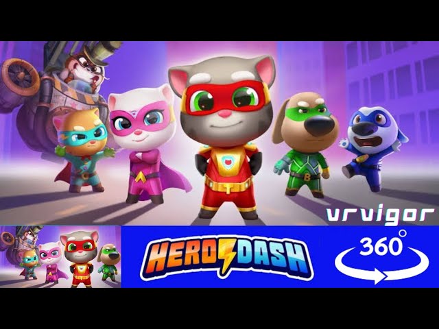 talking tom hero dash #talkingtomherodash #tom #360vr