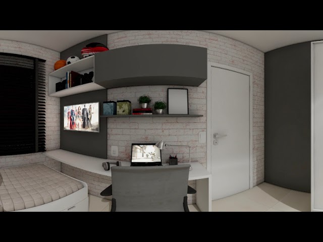 quarto para irmãos 360 graus