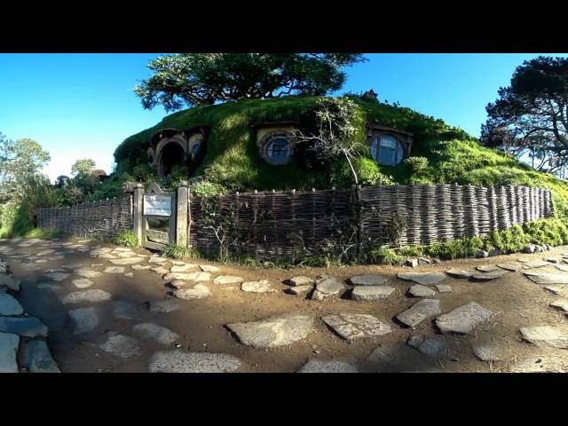 Hobbiton Movie Set in 360 Degrees