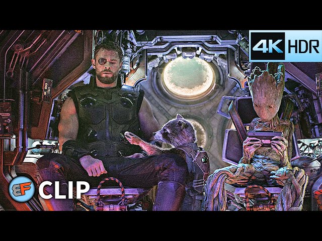 Thor Gets a New Eye Scene | Avengers Infinity War (2018) IMAX 4K HDR Movie Clip