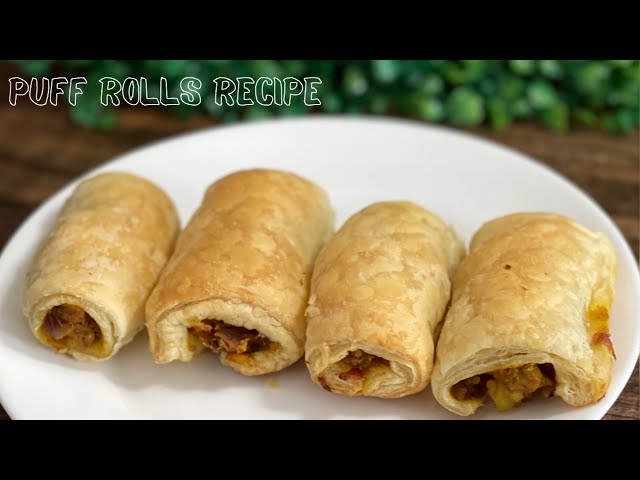 Puff rolls recipe | Evening snacks recipe | new recipes 2022 | pepperidge farm puff pastry sheets