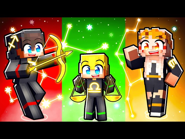 Having a ZODIAC Family in Minecraft!