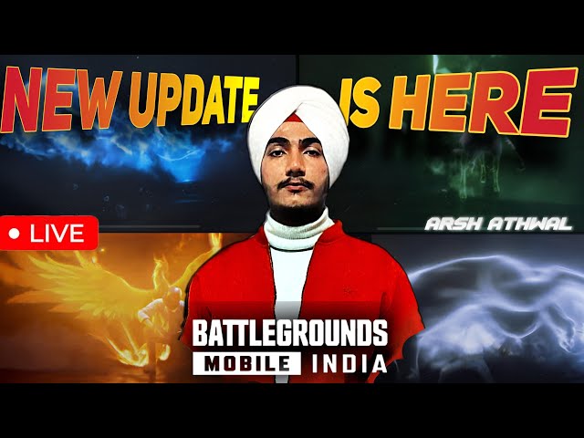 New 3.6 Update BGMI | WOW | Arsh Athwal #bgmi #bgmilive #bgmivideos #live #trending #arshislive