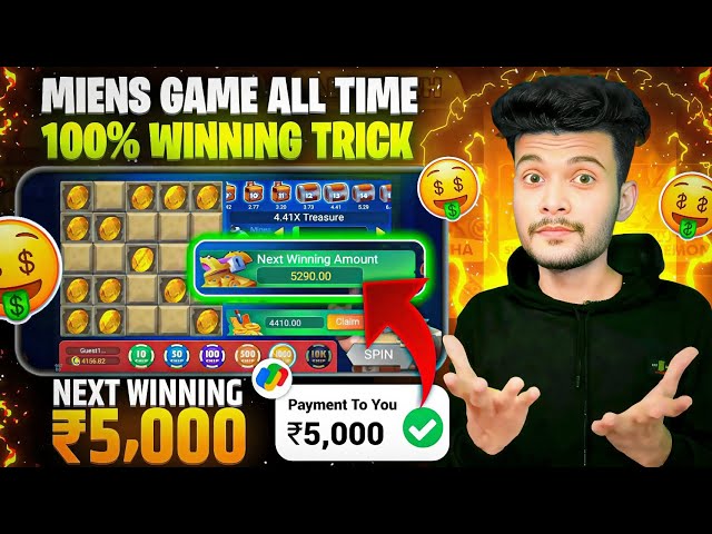 Earn ₹5000 Rupees Daily 🤑 Best App to Earn Money Without Investment 🤑 Mines Game Trick Today