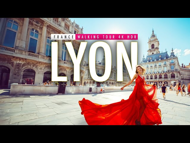 Exploring The Lyon's Beauty | Breathtaking Walking Journey | 4K60 HDR | European Walking Tours